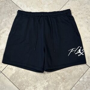 Jordan Essential Fleece HBR Shorts Mens XL Black Active Drawstring FN4535-010